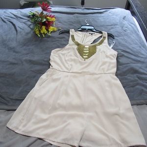 XOXO XL Romper beige